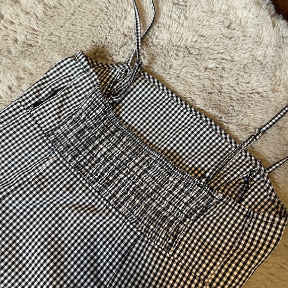 GARAGE Black and White Plaid Dress Size XS - Picture 3 of 4